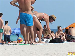 insatiable first-timer hefty titties teenagers spycam Beach flick